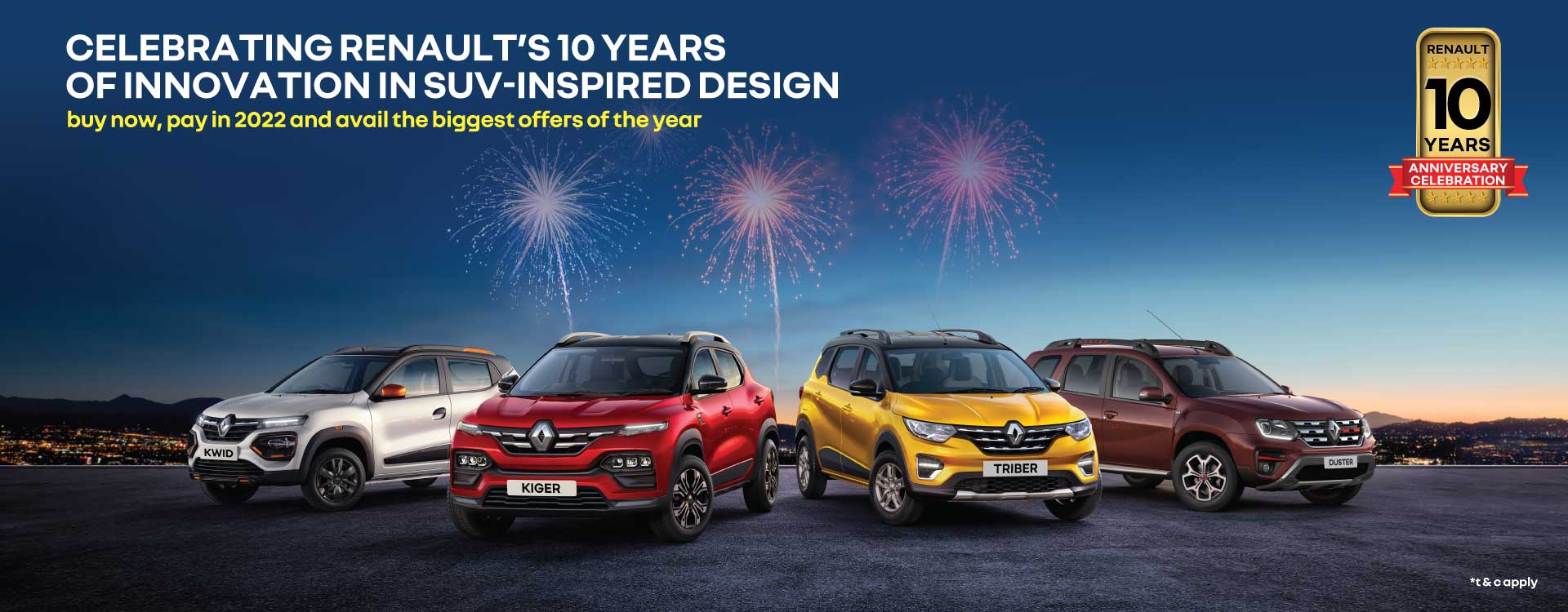 Trident Renault 10-year-celebration